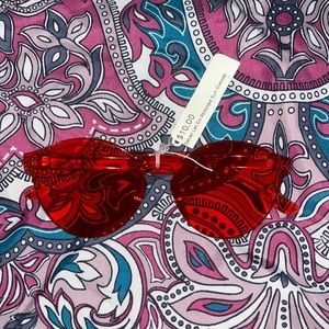 Red sunglasses